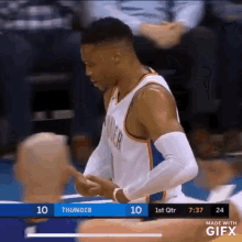 Russell Westbrook GIF - Russell Westbrook Rockingbaby GIFs