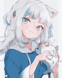 holding cute
