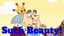 Johnny Test King GIF - Johnny Test King Such Beauty GIFs