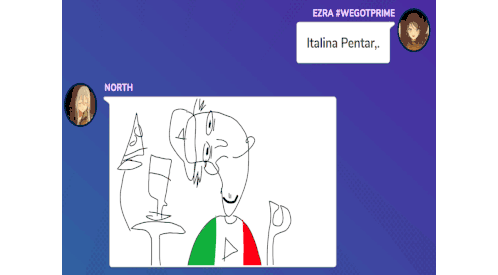 Pentar Italy Sticker - Pentar Italy Italian Pentar Stickers