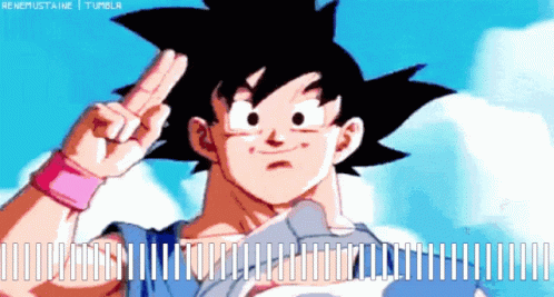 Son Goku Adios GIF - Son Goku Goku Adios - Discover & Share GIFs