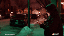 Checking On Phone Anna Avalos GIF - Checking On Phone Anna Avalos Chicago Pd GIFs