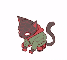 Meows Morales Spider Man GIF - Meows Morales Meows Spider Man GIFs