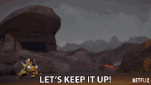 Lets Keep It Up Dozer GIF - Lets Keep It Up Dozer Brian Drummond GIFs