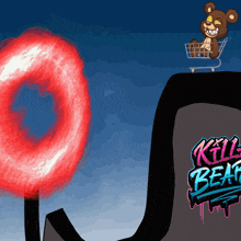 killabears we like the bears jackass shopping cart stunt
