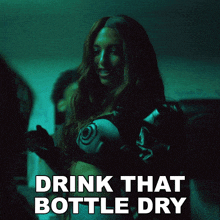 Drink That Bottle Dry Reve GIF - Drink That Bottle Dry Reve Big Boom Song GIFs
