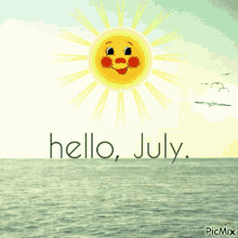 Hello July July GIF - Hello July July Happy July GIFs
