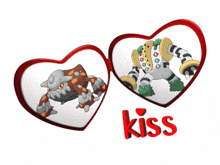 Heatran Regigigas GIF - Heatran Regigigas Kiss GIFs