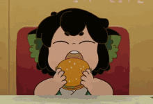 Hamburger Eating GIF