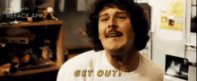 Miles Reface Get Out GIF - Miles Reface Get Out Gtfo GIFs