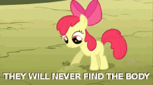 mlp they will never find the body