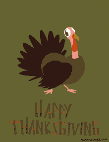 Funny Thanksgiving Animations GIFs | Tenor