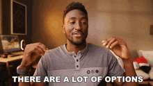 There Are A Lot Of Options Marques Brownlee GIF - There Are A Lot Of Options Marques Brownlee We Have A Vast Selection GIFs
