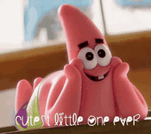 Little One Patrick GIF - Little One Patrick Happy GIFs