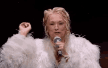 Meryl Streep Singing GIF