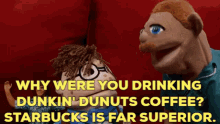 sml brooklyn guy why were you drinking dunkin donuts coffee starbucks is far superior starbucks