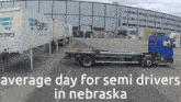 Nebraska Semi Truck GIF