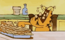 Garfield đói Bụng GIF