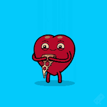 Hug Heart GIF - Hug Heart Pizza GIFs