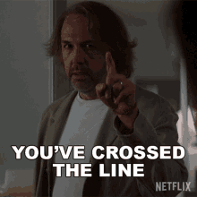 Youve Crossed The Line Lou Burke GIF - Youve Crossed The Line Lou Burke Eric Lange GIFs
