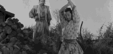 Seven Samurai Chopping GIF - Seven Samurai Chopping Chopping Wood GIFs