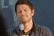 Confused Misha Collins GIF - Confused Misha Collins Cas GIFs