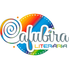 cafubira em familia logo animated text colorful
