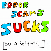 error scams suckssssssssss