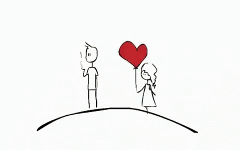 No Love GIF - Balloon Love Heart GIFs