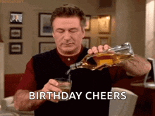 Drinking Pouring GIF - Drinking Pouring Alec Baldwin GIFs