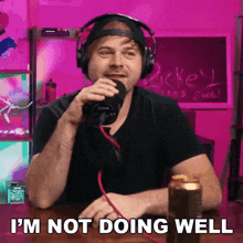 I'M Not Doing Well The Dickeydines Show GIF - I'M Not Doing Well The Dickeydines Show I'M Having A Tough Time GIFs