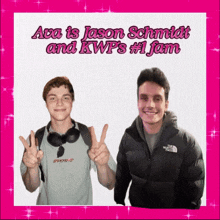 a poster that says ava is jason schmidt and kwps # 1 jam on it