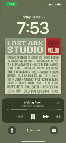 a phone screen shows the time as 7:53