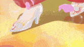 a close up of a woman 's hair with a yellow background and the word roos on the bottom