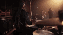 play drum drummer panning barry kerch monsters music video