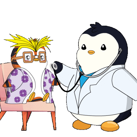 Health Doctor Sticker - Health Doctor Penguin Stickers