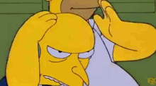 Homero Monty GIF - Homero Monty Burns GIFs
