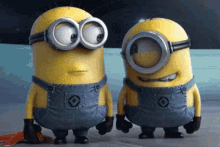 despicable me minions laugh laughing lol
