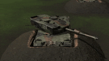 a military tank with the number 999 on the side