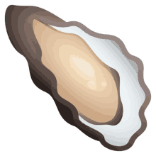 oyster nature joypixels pearl yielding mollusk food