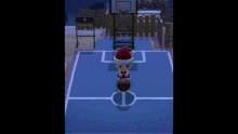 Kawaiitrooper Animal Crossing GIF - Kawaiitrooper Animal Crossing Basketball GIFs