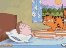 Garfield Wake Up GIF - Garfield Wake Up Jon GIFs
