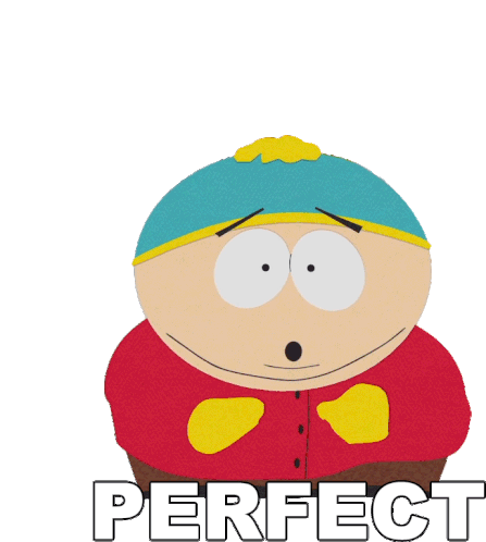 Perfect Eric Cartman Sticker - Perfect Eric Cartman South Park Stickers