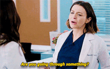 Greys Anatomy Amelia Shepherd GIF - Greys Anatomy Amelia Shepherd Are You Going Through Something GIFs