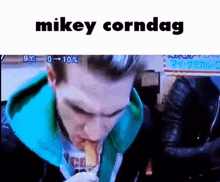 Mikey Way Mcr GIF - Mikey Way Mcr Corndog GIFs