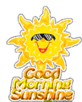 Goodmorning Sun Sticker