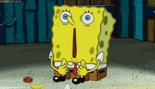 Panic Spongebob GIF - Panic Spongebob Heavy Breathing GIFs