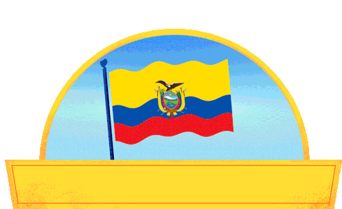Día Del Primer Grito De Independencia De Quito República Del Ecuador Sticker - Día Del Primer Grito De Independencia De Quito República Del Ecuador Feliz Dia De La Independencia Stickers
