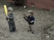 It'S Out Of There! GIF - Kid Baseball Hit GIFs