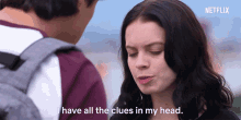 I Have All The Clues In My Head Smart GIF - I Have All The Clues In My Head Smart Mystery GIFs